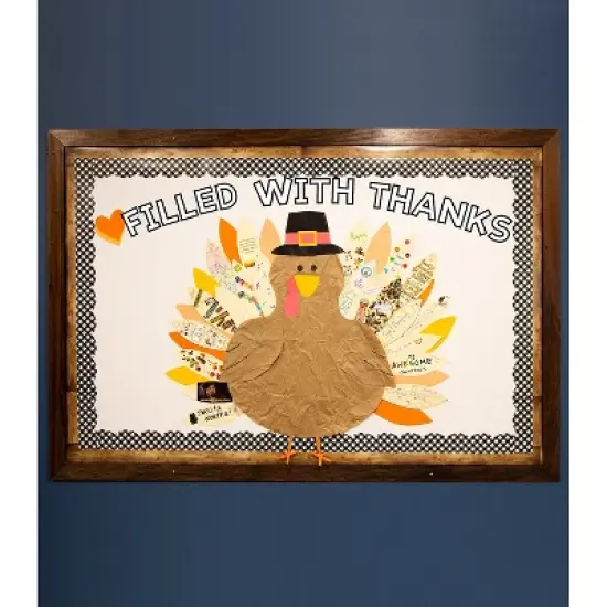 Carson-Dellosa White with Black Trim Combo Pack Bulletin Board Letters (130100) image {1}