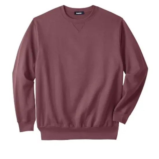 KingSize Men's Big & Tall Fleece Crewneck Sweatshirt image {20}