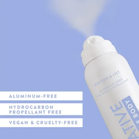 Native Whole Body Deodorant Spray - Cotton & Lily - 3.5oz image {1}