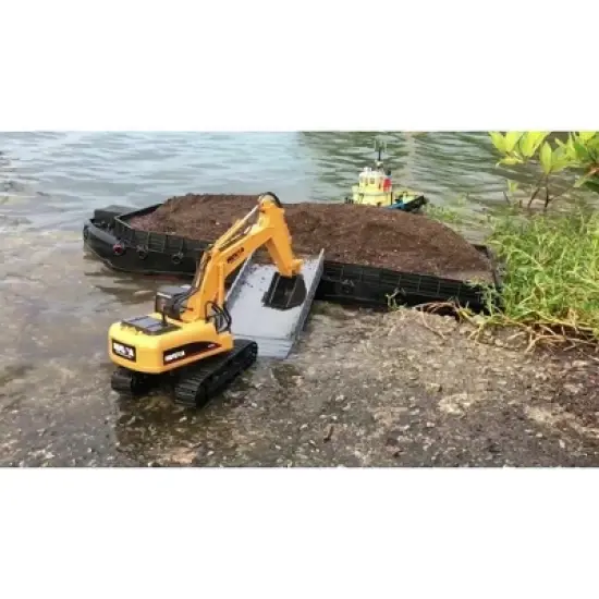 Big Daddy Super Powerful Full Functional DIE-CAST 15 Channel Professional Remote Control Excavator Tractor image {6}