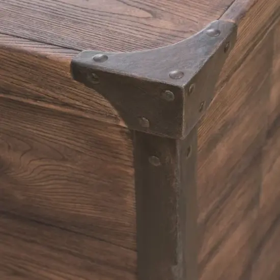 32" Delaney Fire Pit Brown - Christopher Knight Home image {4}