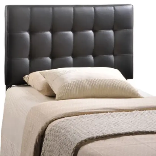 Lily Upholstered Vinyl Headboard - Modway image {4}