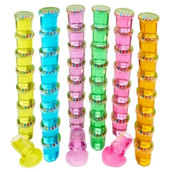 Playbees Glitter Mini Putty 48PK image {6}