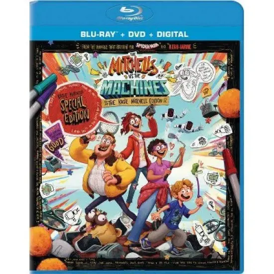 The Mitchells vs. The Machines (Blu-ray + DVD + Digital) image {1}