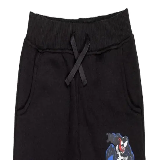 Marvel Avengers Spider-Man Venom Iron Man Thor Fleece 3 Pack Jogger Pants Toddler to Big Kid image {5}