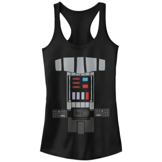 Junior's Star Wars Becoming Darth Vader Racerback Tank Top image {4}