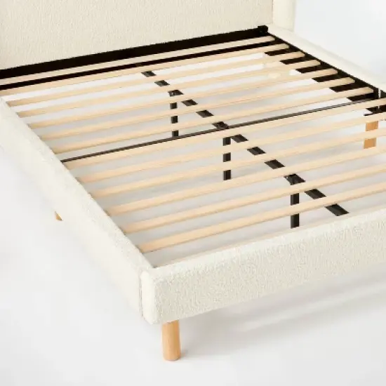 Kessler Bed in Cream Faux Shearling - Threshold&trade; designed with Studio McGee image {5}