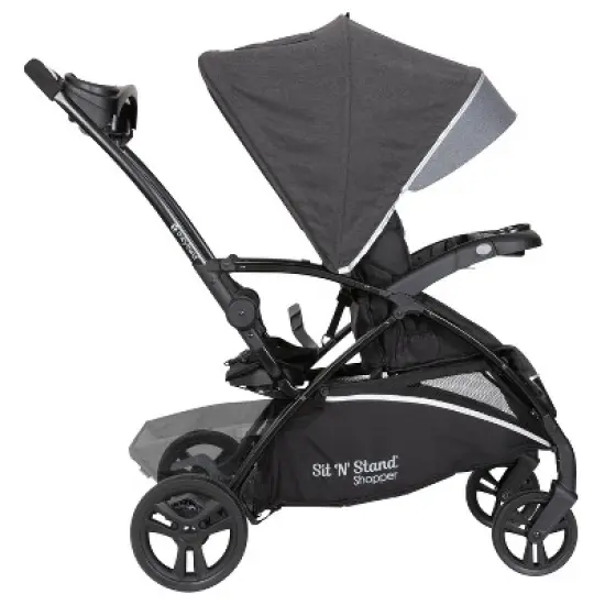 Baby Trend Sit N' Stand 5-in-1 Shopper Stroller Travel System - Gray image {2}