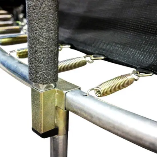 Skywalker Trampolines 13' Round Trampoline Combo with Spring Pad - Navy image {1}