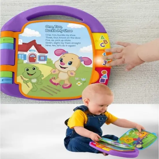 Fisher Price - Preschool Reading & Learning Electronic Storybook of  Rhymes image {2}
