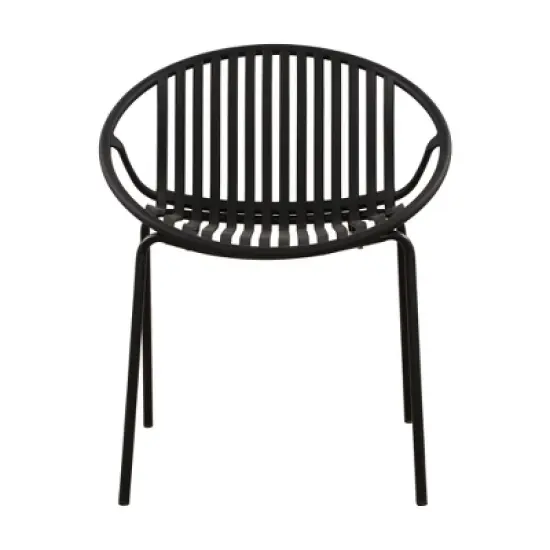 7-Piece Outdoor Dining Set with Rectangular Aluminium Table and 6 Stackable Chair image {10}