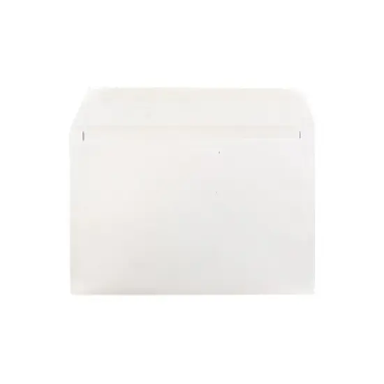 JAM Paper 6.5 x 9.5 Booklet Commercial Envelopes White 4241H image {1}