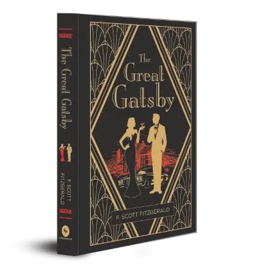 The Great Gatsby (Deluxe Hardbound Edition) - by  F Scott Fitzgerald (Hardcover) image {1}
