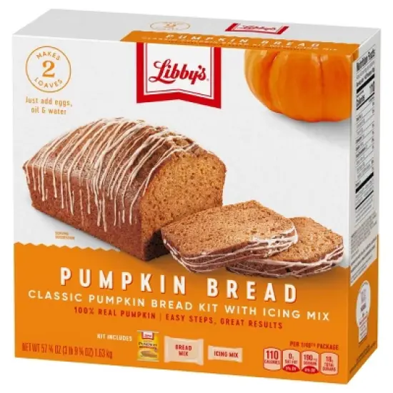 Libby's Pumpkin Bread Kit - 57.75oz image {2}