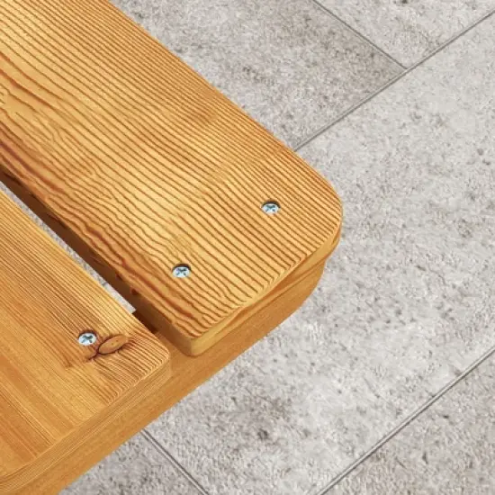 Outsunny Kids Picnic Table, 3 in 1 Sand and Water Activity Table w/ Foldable Umbrella, 2 Play Boxes, Removable Top, Aged 3-6 Years Old, Teak image {4}