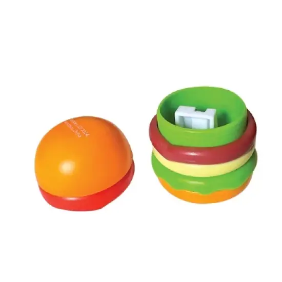 Geddes Hamburger Sharpener and Eraser - 24 per box image {2}