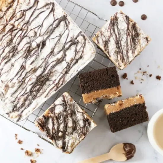 Dulcet Gift Baskets Fresh Baked Crumb Cake, Rugelah and Brownies Gift Baskets, Gourmet Sympathy Gift Baskets For Men, Father, Son, Husband and Friend image {2}