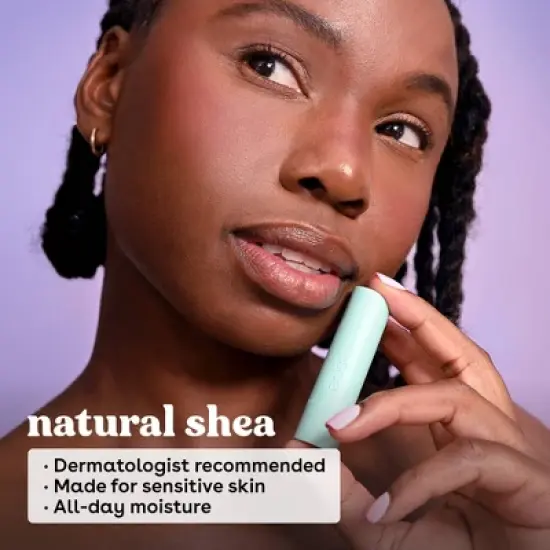 eos Natural Shea Lip Balm - Birthday Cake - 0.28oz/2pk image {3}