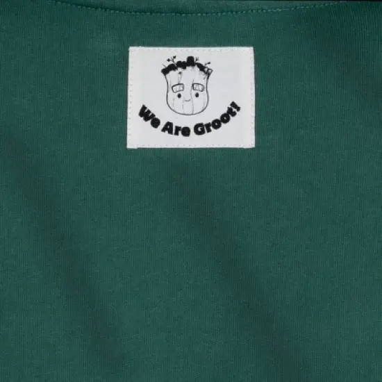 Boys' Youth Marvel Guardians of the Galaxy Groot Pullover Sweatshirt - Green - Disney Store image {4}