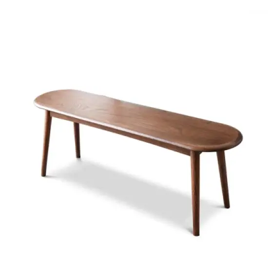 Dexmalle Oak Wood Dining Bench image {8}