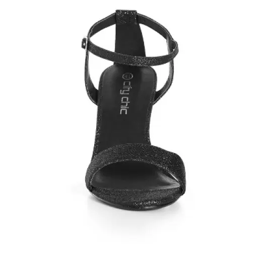 Women's WIDE FIT Dressy Danielle Heel - black | CITY CHIC image {4}