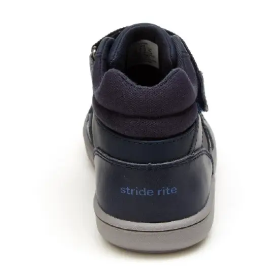 Stride Rite Ryker Kid's Leather Easy On/Off Boot image {2}