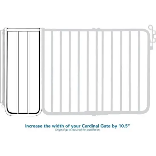 Cardinal Gates BX2 21.75&rdquo; Baby & Pet Gate Extension image {4}