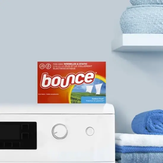 Bounce Outdoor Fresh Fabric Softener Dryer Sheets image {7}
