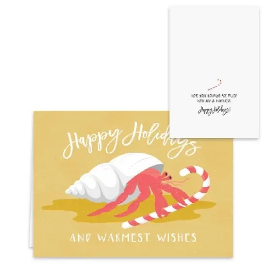 25ct Coastal Holiday Greeting Cards - Masterpiece Studio image {5}