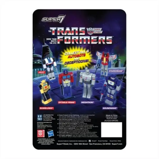 Super7 Transformers ReAction Figure - Bumblebee image {2}