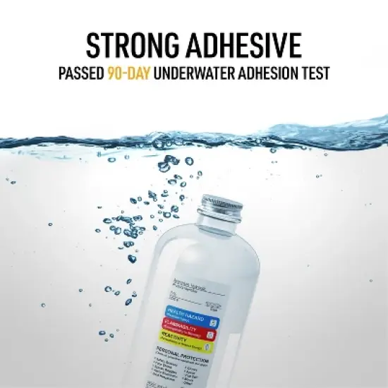 Avery HMIS Secondary Container Labels, Waterproof, Chemical Resistant, Preprinted, Handwrite-Only, 4" x 2", 50 HMIS Labels image {4}
