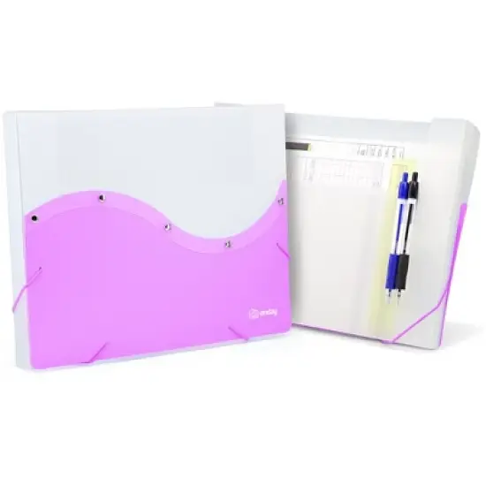 Enday Two Tone Letter Size Document Case image {10}