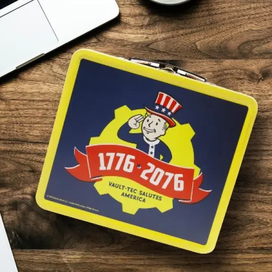 Fanwraps Fallout Collectibles | Fallout 76 Tricentennial Tin Tote Replica image {4}