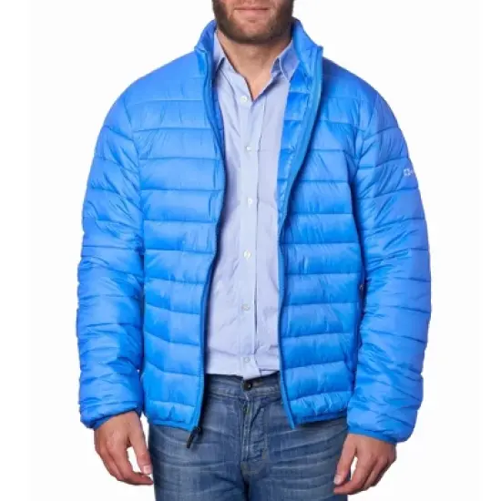 Alpine Swiss Niko Mens Down Alternative Jacket Puffer Coat Packable Warm Insulation & Lightweight image {5}