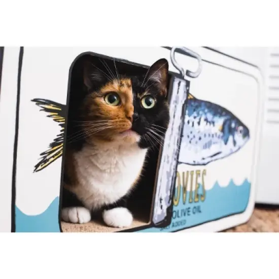 Park & Bench Catalan Cat Scratcher - Olive image {2}