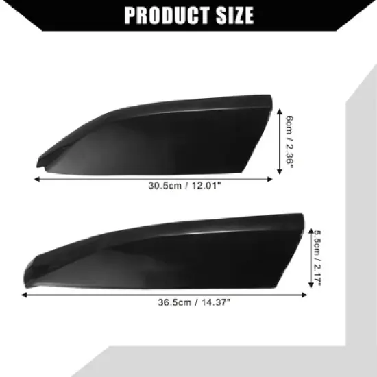 Unique Bargains Upper Roof Rack Rails End Cap Protection Cover Shell for Toyota Highlander Plastic image {4}