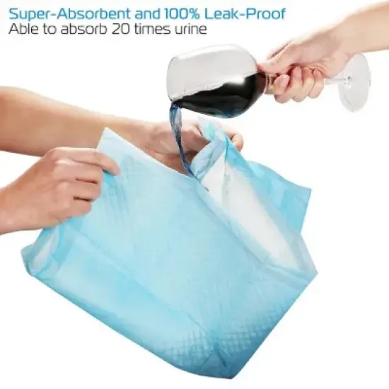 Racxily 50Pcs/Set Dog Training Pads Puppy Pee Pads Cat Wee Mats Potty-Train 24x18In M image {2}