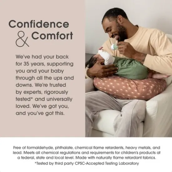 Boppy Nursing Pillow - Clay Gold Suns image {4}