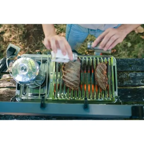 Stansport Boulder Series Propane Stove & Grill Combo image {8}