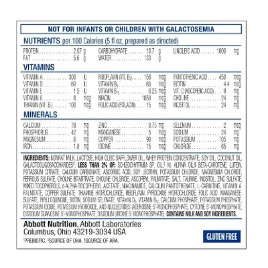 Similac Advance Infant Formula with Iron Powder - 30.8oz image {3}