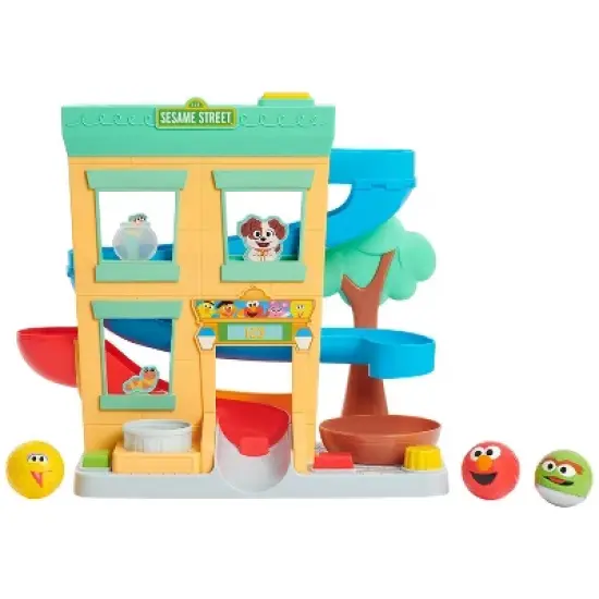 Sesame Street Round the Neighborhood Playset image {1}