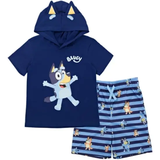 Bluey Bingo Bluey Cosplay T-Shirt and Mesh Shorts Outfit Set Toddler to Little Kid image {7}