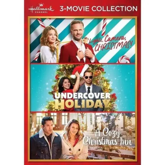 Hallmark Channel 3-Movie Collection (Lights, Camera, Christmas! / Undercover Holiday / A Cozy Christmas Inn) (DVD) image {1}