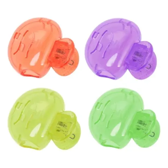 Unique Bargains Fish-shaped Toothbrush Covers 4 Pcs image {15}