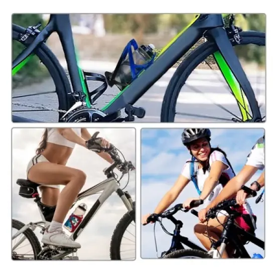 Unique Bargains Universal Bike Water Bottle Cage Holder 1 Set image {2}
