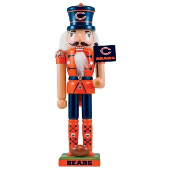 MasterPieces Game Day - NFL Chicago Bears - Team Nutcracker image {1}