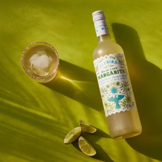 Flybird Baja Lime Margarita Wine Cocktail - 750ml Bottle image {5}