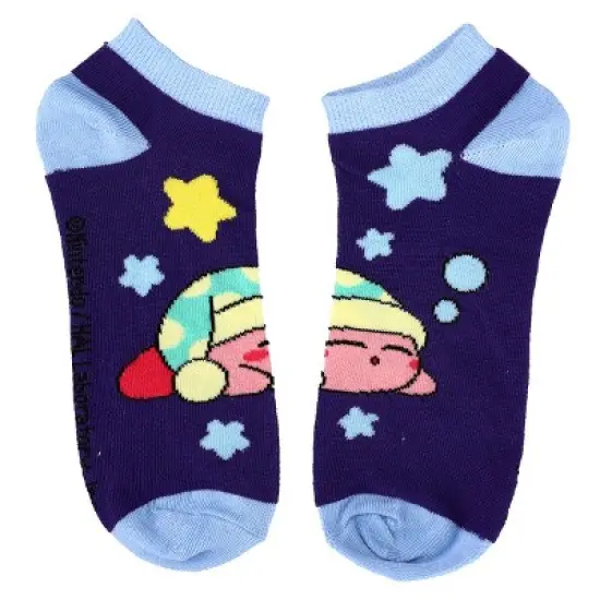Kirby Character Art 5-Pack Women's Ankle Socks image {2}