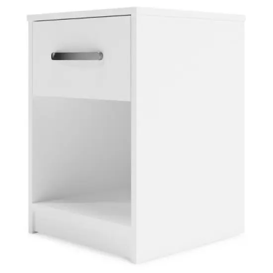 Flannia Nightstand White - Signature Design by Ashley image {4}