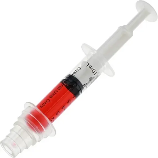 Bright Creations 10 Pack Oral Medicine Syringes with Bottle Adapter (Transparent) image {1}